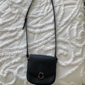 Louis Vuitton Saint Cloud vintage leather crossbody bag